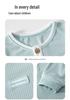 Bamboo Fiber Kid's Pajamas: Cool, Sweat-Wicking One-Piece with Belly Protection for Toddlers & Children (S, M, L) - Ideal for Air Conditioning.
