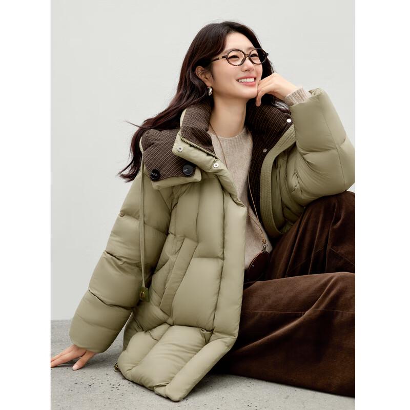 

Женский повседневный пуховик с капюшоном свободного кроя XL