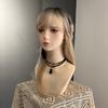 Anime Cosplay Wig Mannequin Head for Jewelry, Earrings, Hats, and Hair Styling Display