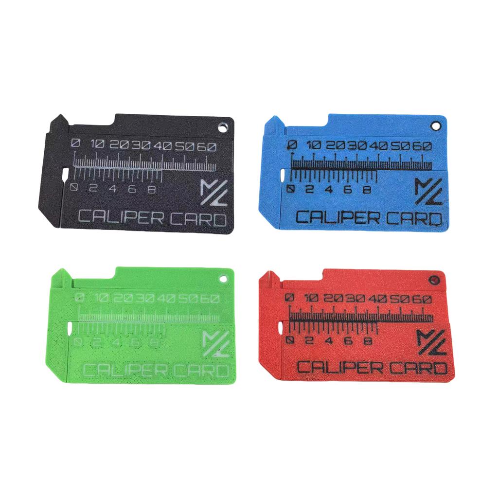 Precision Vernier Caliper For DIY Projects 0.1mm Accuracy Lightweight PLA Material Portable Measuring Tool For Crafts Woodworking Electronics