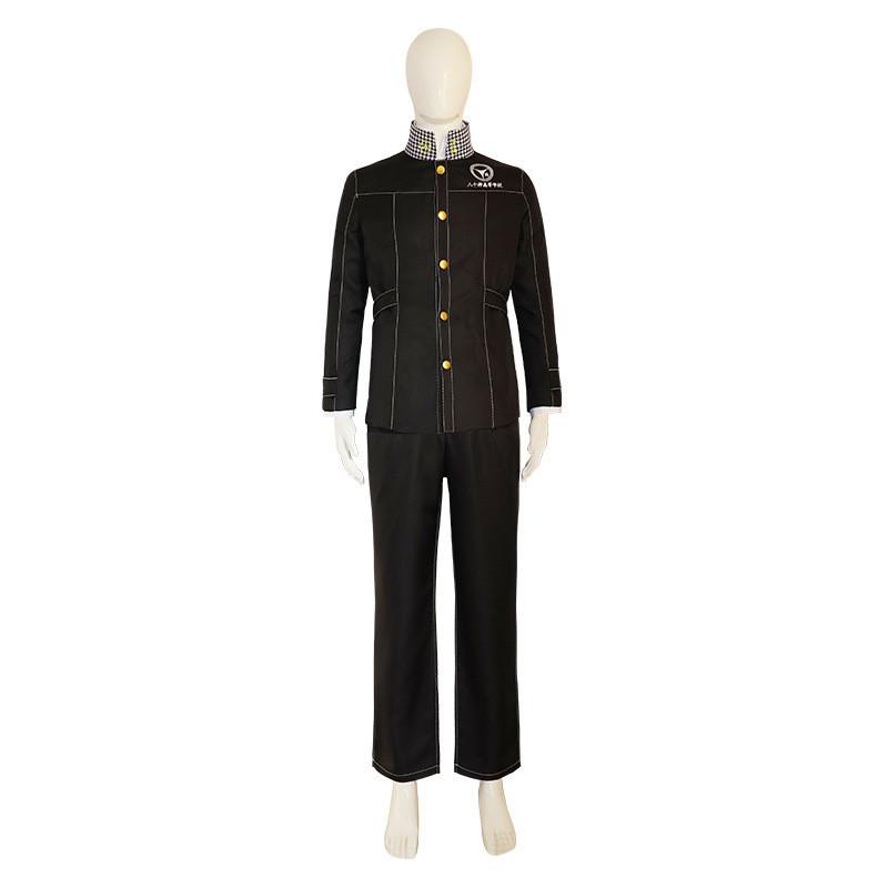 Persona 4 Golden Narukami Yu Kostium Cosplay Stylowy Anime Mundurek
