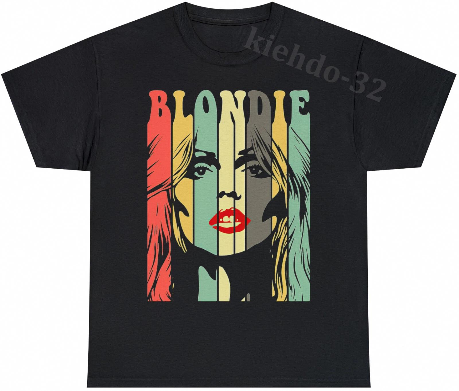Blondie 80s Retro Tee Aesthetic Music Vintage T-Shirt S-5XL Men Women Unisex L