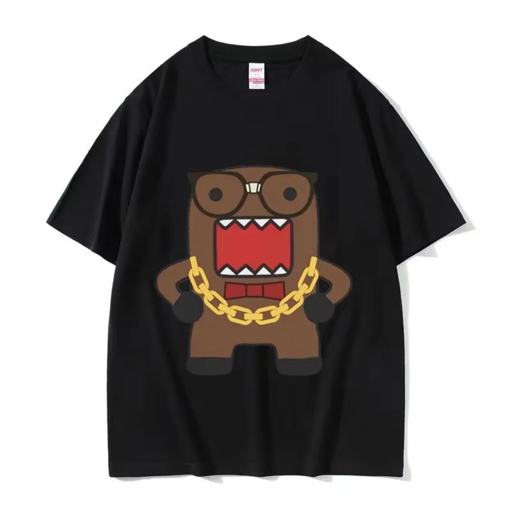 Epic Face Domo Kun Funny Meme T Shirts Men Women Summer O-Neck Fashion High Quality T-Shirt Casual 100%  Oversized Tshirt