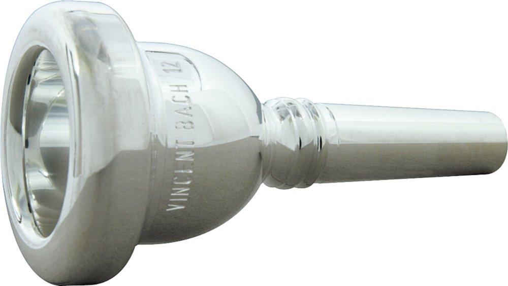 

Bach Trombone Mouthpiece 12, Silver-Plated Finish (for Small Bore)