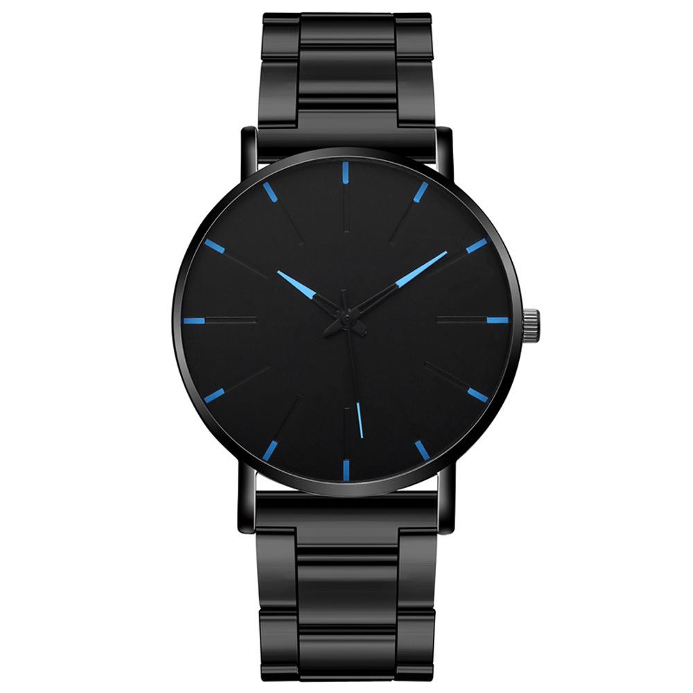 Wis Watch, Men S Steel Belt Watch, Simple And Ultra-Thin Quartz Watch