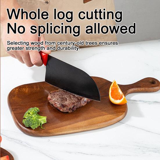 Vegetables Fruits Cutting Board, Wooden Serving Tray, Portable Camping Chopping Board, Nordic Style Cheese Board for Kitchen Home Restaurant Use