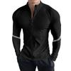 Men's Breathable Stretch Fit Long Sleeve Jacket Men's Sports Fitness Quick Dry Jacket