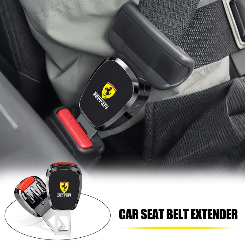 Car Seat Belt Clip Extender Seatbelt Lock Buckle Plug For Ferrari F1 F80 SF90 Stradale SF90Spider 296 GTB 296 GTS Accessories HL7
