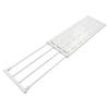 Wardrobe Partition Board Storage Extendable Rod Space Saving Layered Partition Board for Cabinet