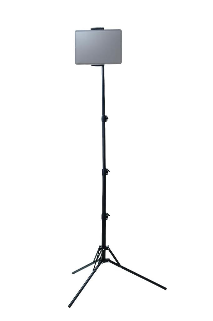 ELECOM for iPad Adjustable from to Compatible with to Compact Perfect for and Sleeping Tablet/Smartphone Stand/Tripod [Height 41.5cm 160cm] 5.0" 12.9"