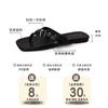 Casual flat-bottomed flip-flops shoes for women's summer wear 2025 new beach comfortable niche retro cool slippers