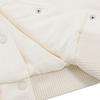Converse Baseball Jacket Women's Milk White 10027242-A02