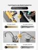 ZISIZ SUS304 Stainless Steel Hot & Cold Kitchen Faucet
