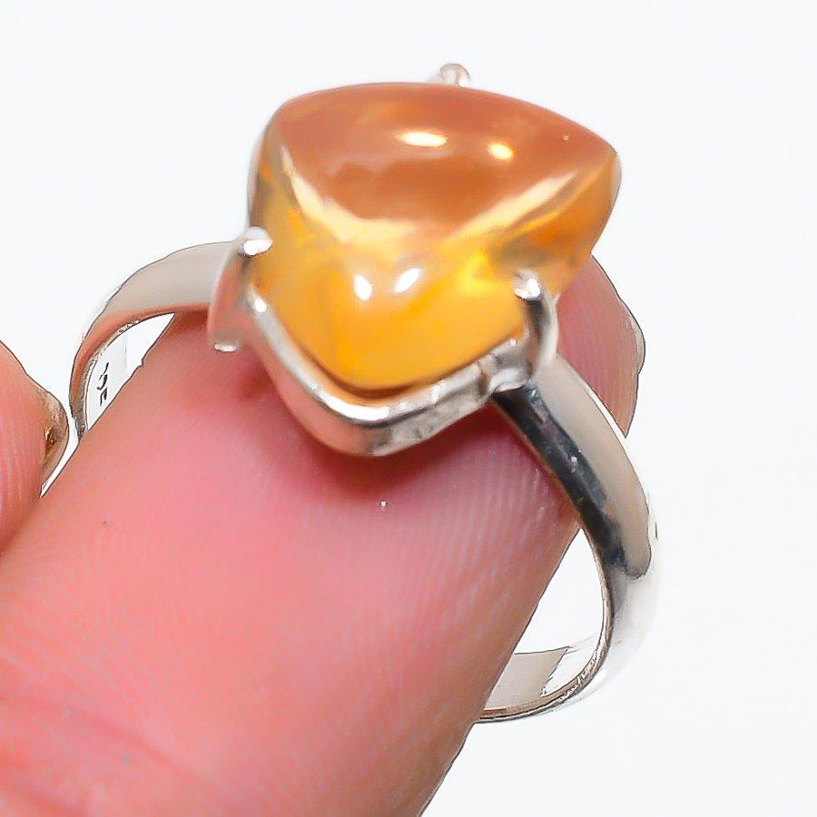 

Morganite Gemstone 925 Sterling Silver Jewelry Ring Size Adjustable GK-5537