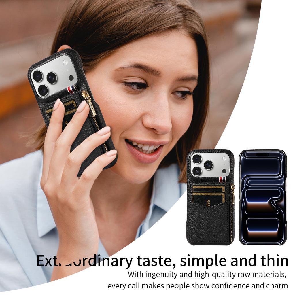 PU-Leder Handyhülle für iPhone 17 16 15 14 13 12 11 Pro Max Plus Mini 17 Pro Air Diebstahlschutz mit Kartenfächern Geldbörsen Cover