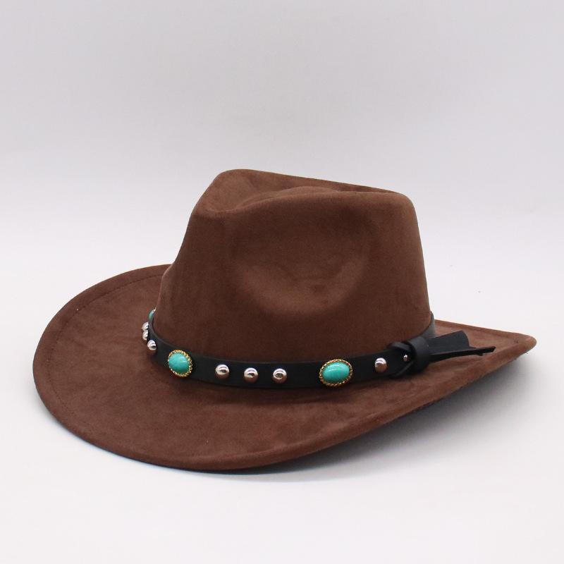 

Ethnic Style Hat, Special Hat Ring For Men S And Women S Straw Hats, Turquoise Trim Belt, Leather Imitation Decorative Hat Manufacturer one size fits all (j taoniu)