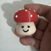 Cartoon Mushroom Clicker Toy 3D Printed Mushroom Shape Decompression Button Fidget Toy Anxiety Stress Relief Desk Toy