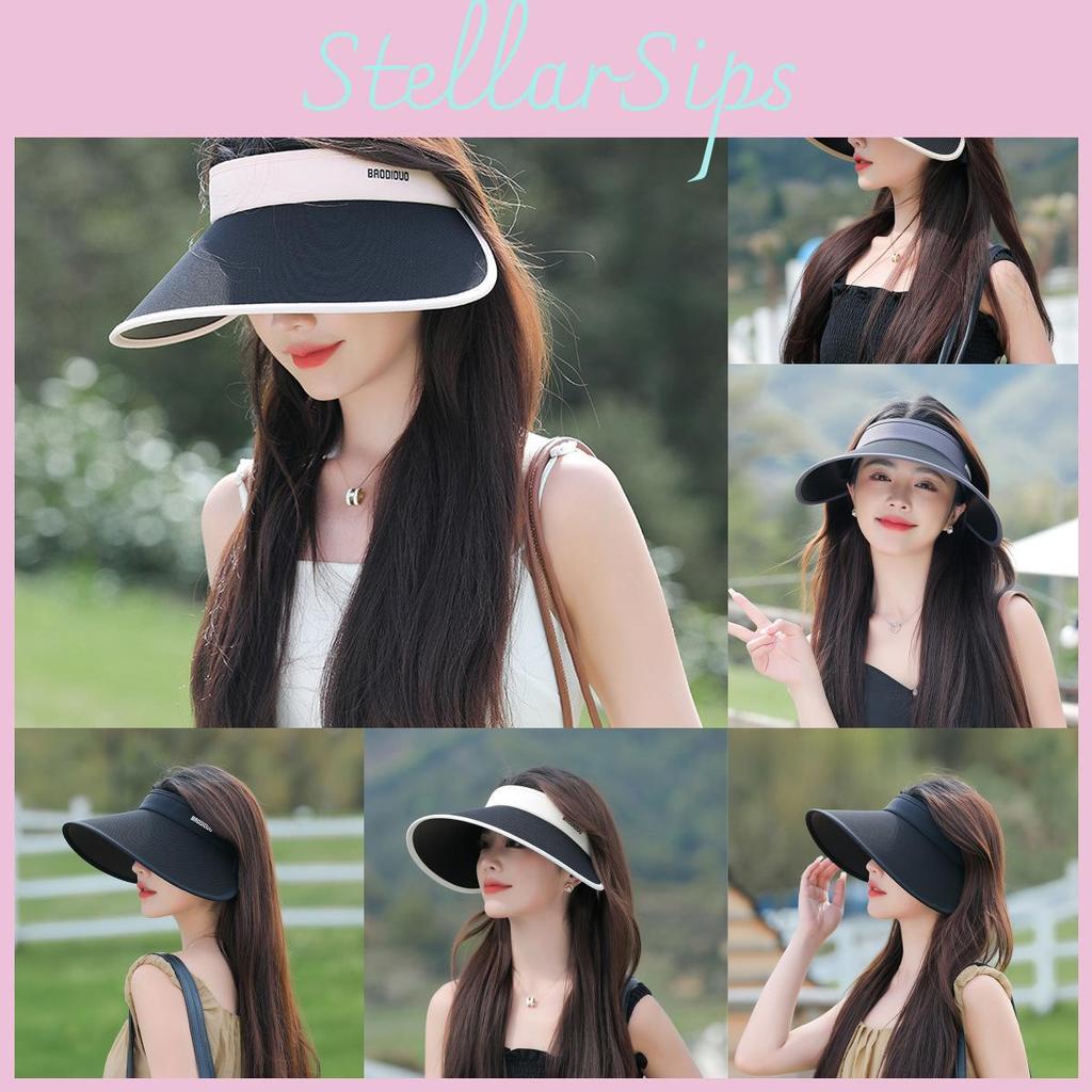 Summer Sun Protection Hat With Wide Brim For Outdoor Women