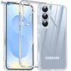 Anti-Yellowing Clear Case For Samsung Galaxy S26 Ultra S25 S24 S23 S22 Plus Transparent Shockproof Slim Phone Cover Accessories