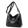 Multi-pocket Shoulder Bag, Retro Style Women's Bag, Lightweight Mom Bag, Elegant Crossbody Bag, Casual Women's Bag