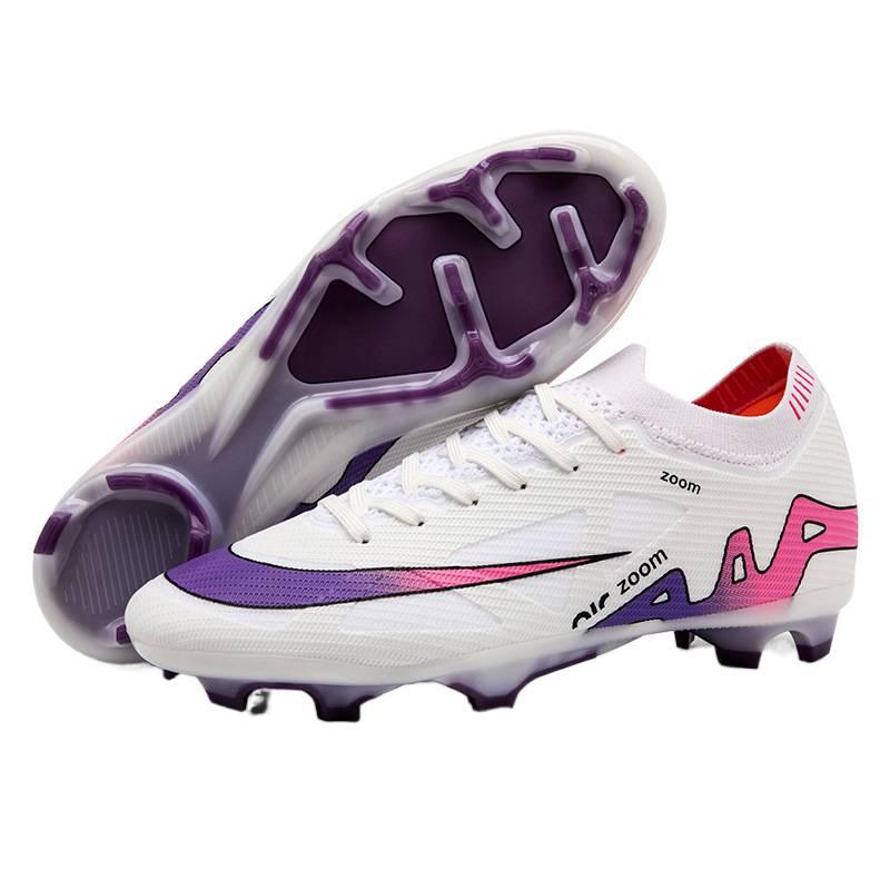 Seamless High-End Football Shoes Men'S Low-Top Student Competition Training Ag Long Nails Broken Nails Sports Football Shoes