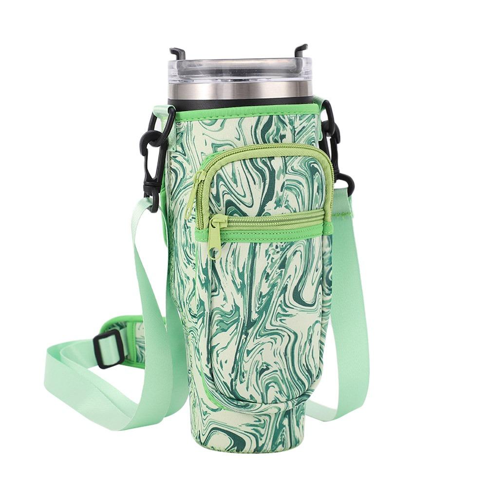 Shoulder Strap Cup Sleeve Adjustable Water Cup Bags Water Bottle Holder Pouch for Stanley 40oz Cup