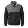 Men's Cable Knit Pullover Sweater Casual Long Sleeve Stand Collar 1/4 Button Up Fall Winter Sweatshirts