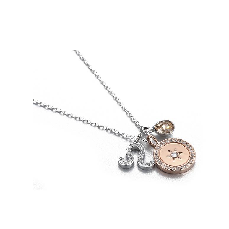 Swarovski Zodiac Zwölf Sternbilder Halskette Löwe Damen Halskette Weiß 5293512