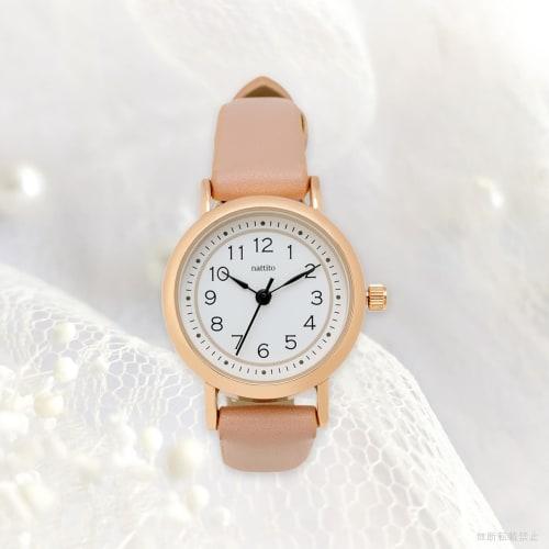 Fieldwork Women's Analog Watch with Leather Strap, Pink, YM109-3