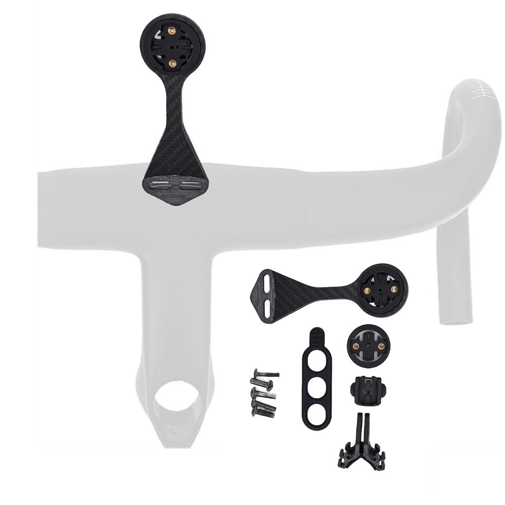 Lamp Holder Computer Mount For Garmin For-XOSS G G+ Bicycle Handlebar Carbon Fiber For F12 F MOST High Performance