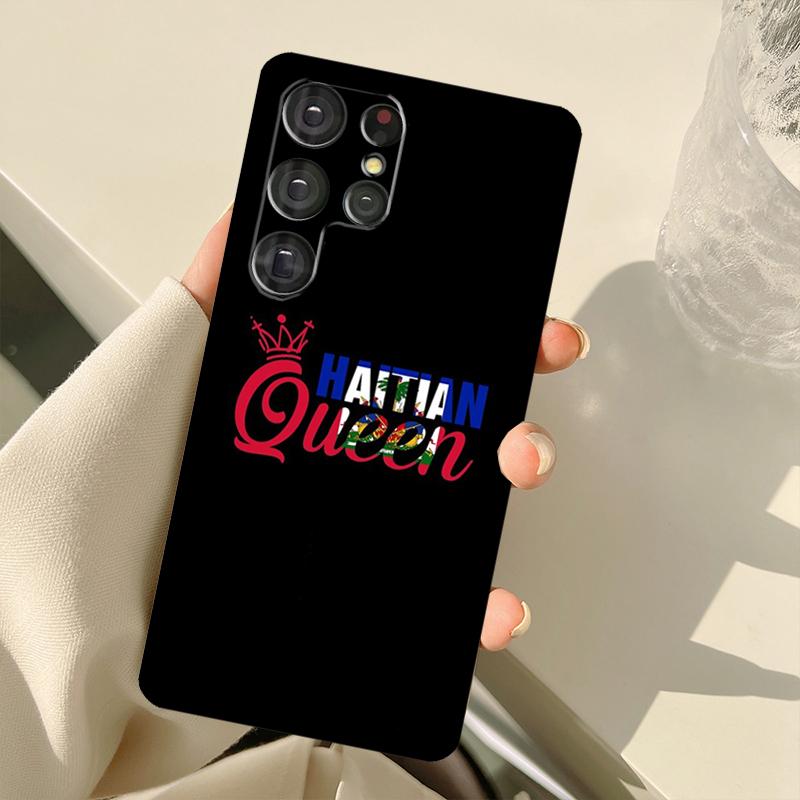 Haiti Haitian Flag Case For Samsung Galaxy S22 Ultra S20 FE Note 20 Note 10 S8 S9 S10 Plus S21 Ultra Cover