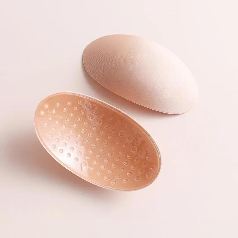 1 pereche de tampon de umăr invizibil, detașabil, respirabil, din silicon