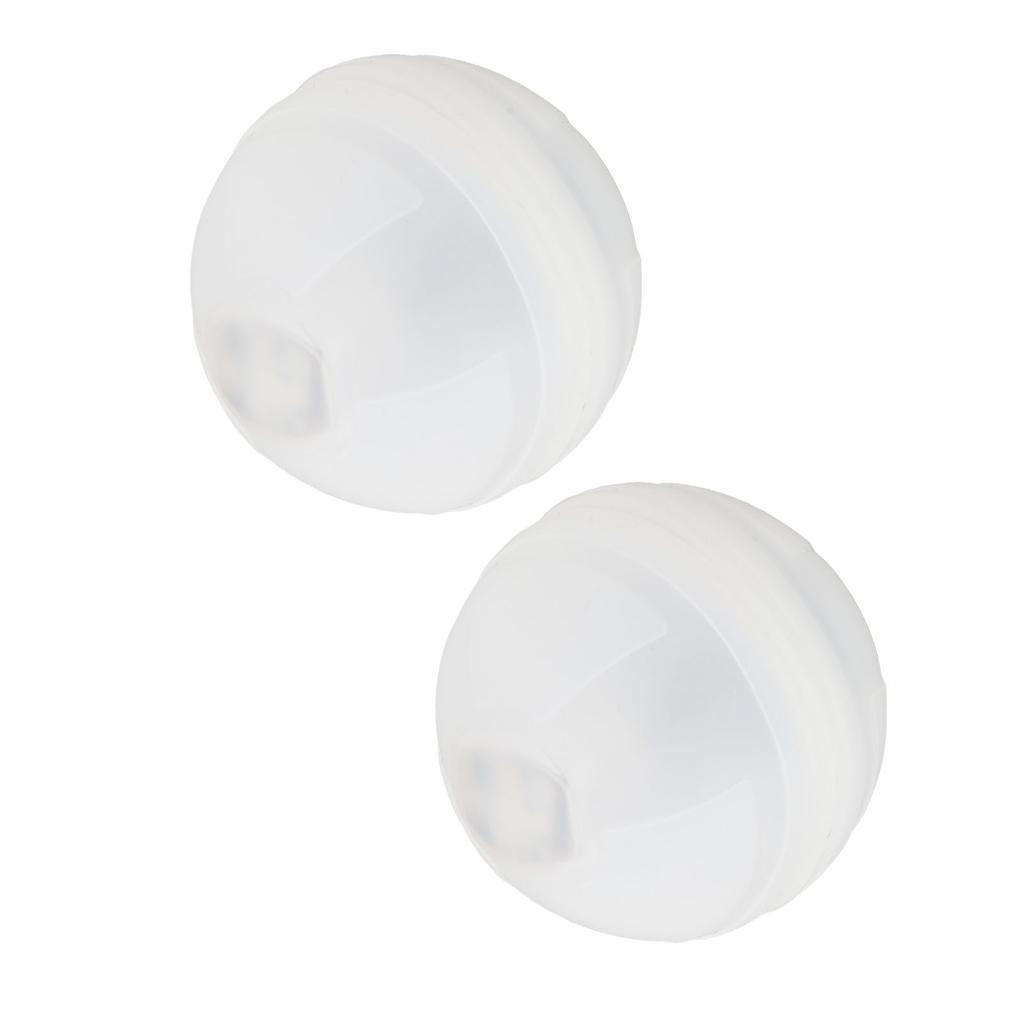 2pcs Reusable Water Balloon Glow In The Dark Quick Fill Self Sealing Silicone Refillable Water Ball