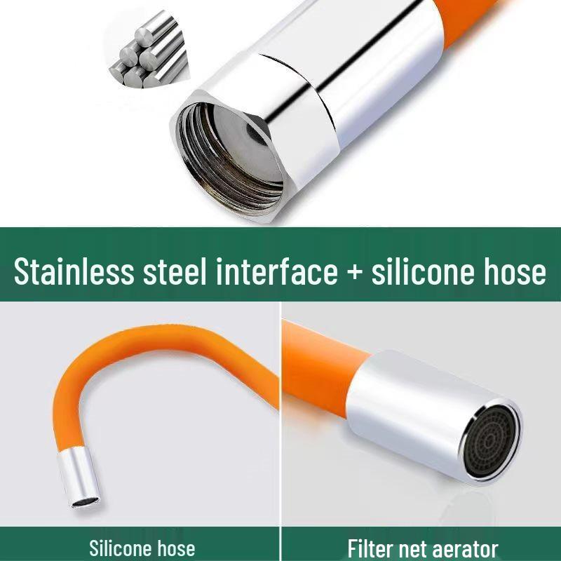 Universal Splash-Proof Faucet Hose Extender