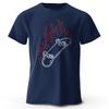 Skateboard Lovers Summer Unisexs Graphic TShirt in 100 Cotton Oversized HIP HOP Style Tops Tees for Streetwear