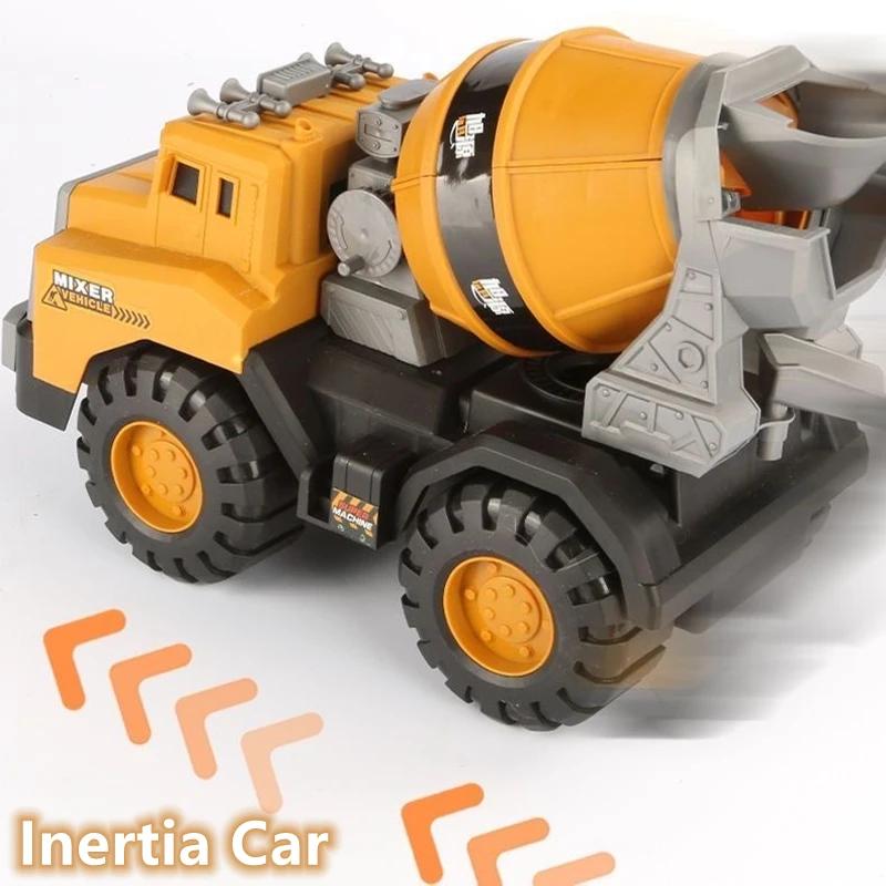 Classic Kids Simulation Inertia Engineering Car Toy Excavator Model Tractor Toy Dump Truck Model Car Toys For Children Gift