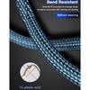 Non-slip Data Cable Type-c Fast Charging Cable Extension Charger Data Cord Compatible For Android Ios Huawei