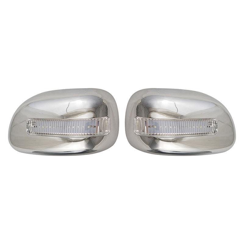 ABS Plastic Car Rearview Accessories Door Mirror Cover With Led For Toyota Premio T240 2002 2003 2004 2005 2006 2007 Car Upgrade