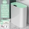 16L New Smart Trash Can High-tech Induction Storage Bucket Bathroom Deodorant Waterproof Trash Can Household with Lid Creative
