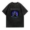 Devin Townsend Meditazione Maglietta Nera UFFICIALE vintage Lavata Casual Comoda moda Unisex Versatile uomo Stiloso