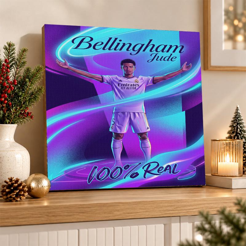 Jude Bellingham Diamant Schilderen Kit 5D Volle Boor DIY Diamant Mozaïek Muurkunst Huis Decoratie