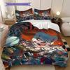 Halloween Horror Characters Set Bedding 1 Duvet Cover 2 Pillowcase Without Core Bedding Set Duvet Cover And Pillowcase Soft And Comfortable