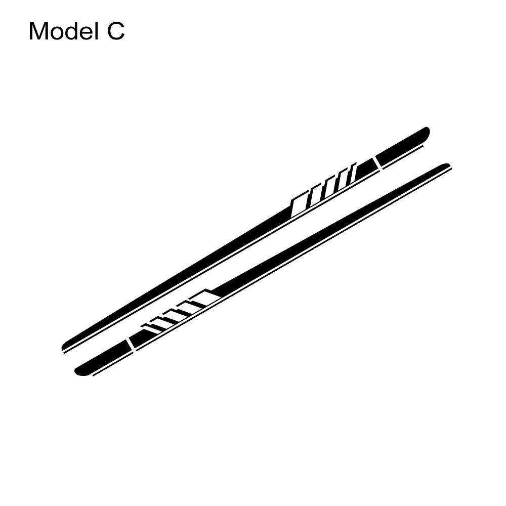 Různé styly samolepek na auto pro Mercedes Benz GLA GLA45 GLA180 GLA200 GLA220 GLA250 X156 H247 AMG pruhy vinylová nálepka příslušenství