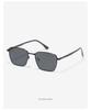 Unisex Nylon Polarized Retro Square Sunglasses - UV Protection for Driving