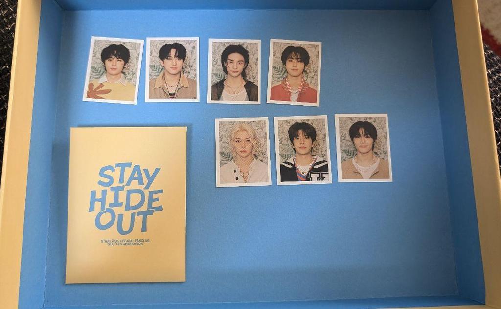 [USED] Straykids Stayhideout 4th Home FC 4th Period Kit