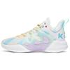 Mountain 1 Basketball Shoes Men's Low Top Anta White/Polka Dot Blue/Light Purple 112121601-6