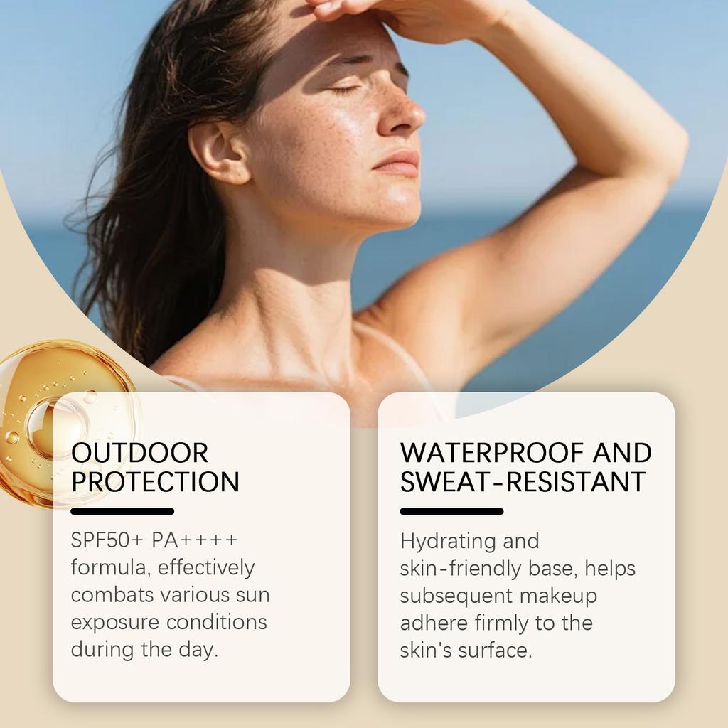 VIARELINE Moisturizing Protective Cream Lightweight Hydration Body Skin Summer Outdoor Defense Non-Greasy 50g