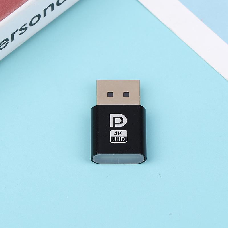 4K Displayport Dummy Plug Dp Virtual Display Adapter Desktop Accessories For Pc Graphics Video Card