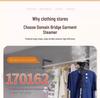 Yuqiao Vertical Garment Steamer: Powerful Commercial & Home Use Electric Iron with All-Copper Core.