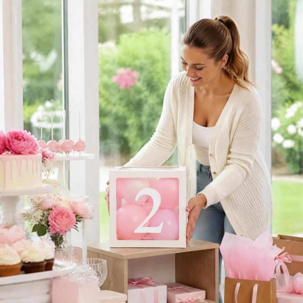 Transparent Balloon Box Clear Material Party Balloon Box Display Box Party Decorations